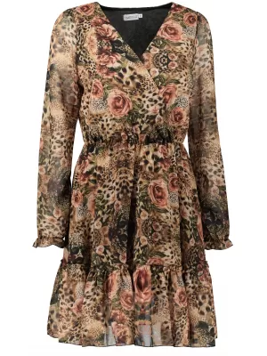 Rochie pentru femei NOMOCO 364-1 NOMOCO1 BROWN