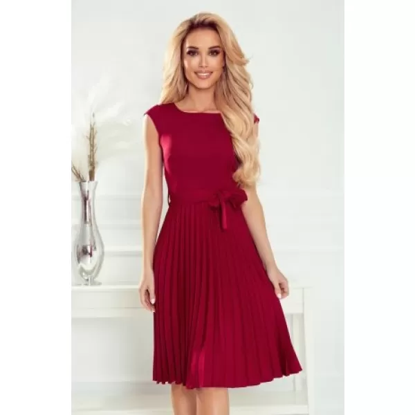  Rochie pentru femei NOMOCO LILA 311-11 Burgundia NOMOCO1 