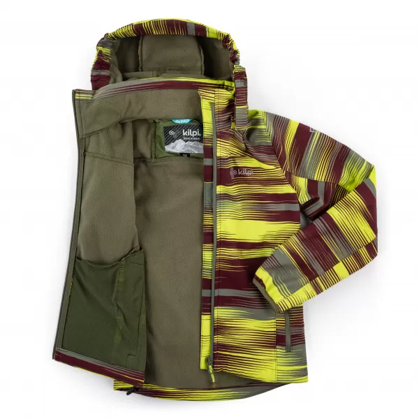  Jachetă softshell pentru băieți KILPI RAVIO-J RJ0500KI KAKI 