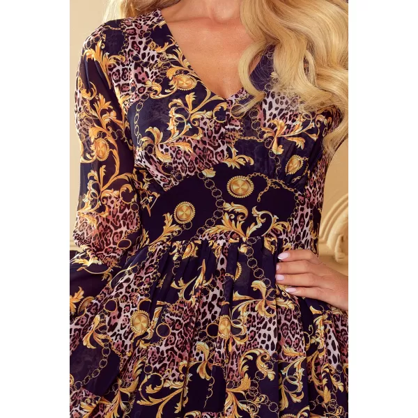  Rochie NUMOCO 357-3 NEGRU 
