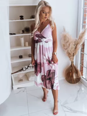 Rochie DSTREET CHANTELE EY1820z ALB -PINK
