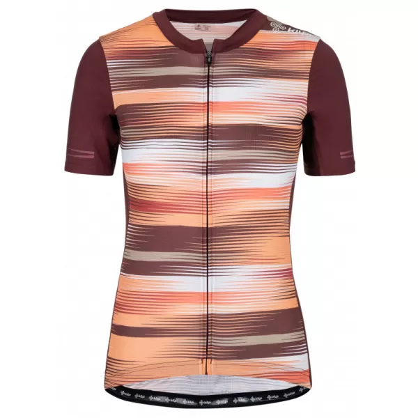  Tricou de ciclism pentru femei KILPI MOATE-W RL0325KI ROȘU ÎNCHIS 