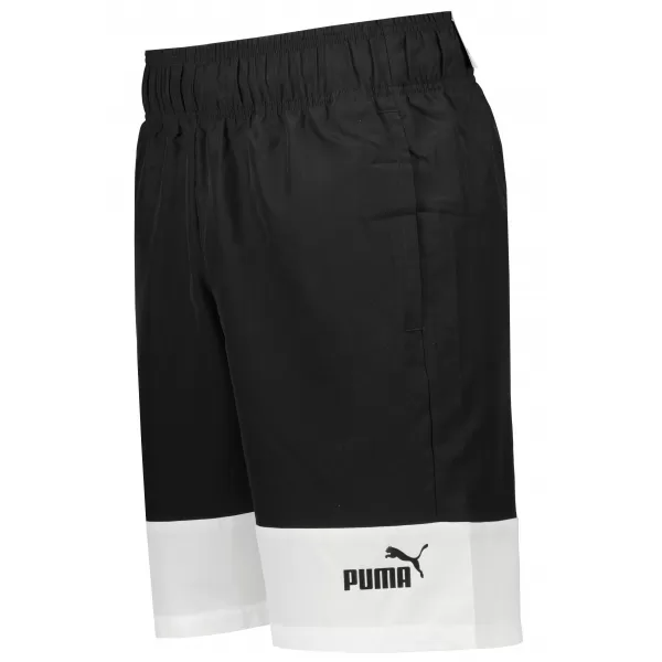  Pantaloni scurți pentru bărbați PUMA POWER COLORBLOCK WOVEN SHORTS 9 848819-01 NEGRU 