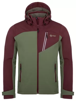 Jachetă softshell pentru bărbați KILPI RAVIO-M RM0114KI KAKI