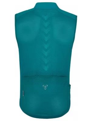 Vesta de ciclism pentru barbati KILPI FLOW-M RM0109KI TURCOAZ