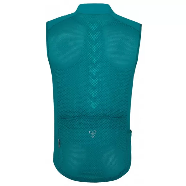  Vesta de ciclism pentru barbati KILPI FLOW-M RM0109KI TURCOAZ 