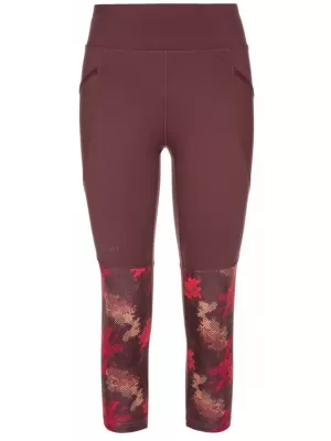 Jambiere 3/4 dama KILPI SOLAS-W RL0213KI ROȘU ÎNCHIS