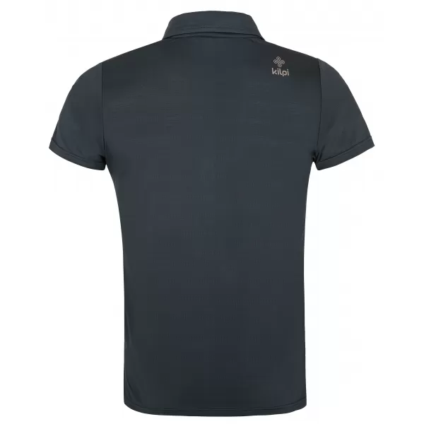  Tricou pentru bărbați cu guler KILPI GIVRY-M RM0304KI GRI 