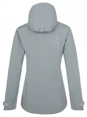 Jachetă softshell pentru femei KILPI RAVIA-W RL0111KI GRI ÎNCHIS