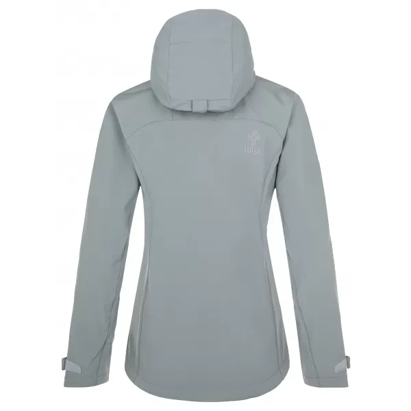  Jachetă softshell pentru femei KILPI RAVIA-W RL0111KI GRI ÎNCHIS 