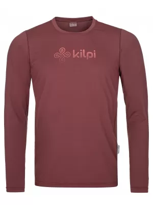 Tricou funcțional pentru bărbați KILPI SPOLETO-M RM0319KI ROȘU ÎNCHIS