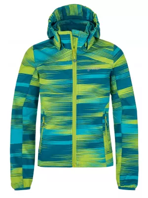 Geaca softshell pentru baieti KILPI RAVIO-J RJ0500KI TURCOAZ