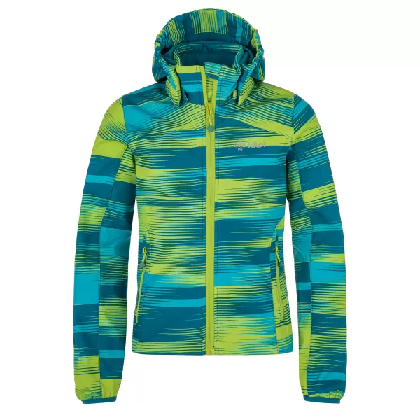 Geaca softshell pentru baieti KILPI RAVIO-J RJ0500KI TURCOAZ 