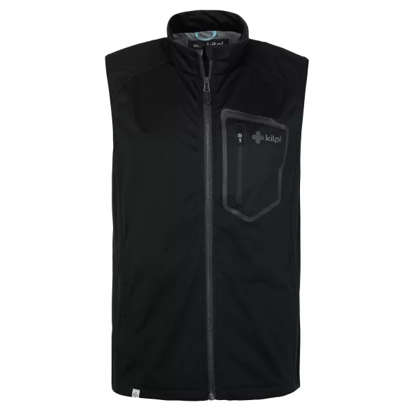  Vestă softshell pentru bărbați KILPI RIELLO-M RM0106KI NEGRU 