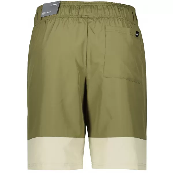  Pantaloni scurți pentru bărbați PUMA POWER COLORBLOCK WOVEN SHORTS 9 848819-32 VERDE 