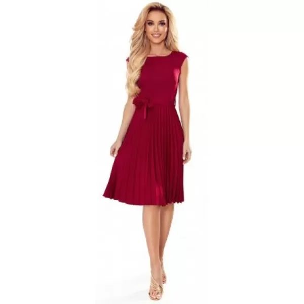  Rochie pentru femei NOMOCO LILA 311-11 Burgundia NOMOCO1 