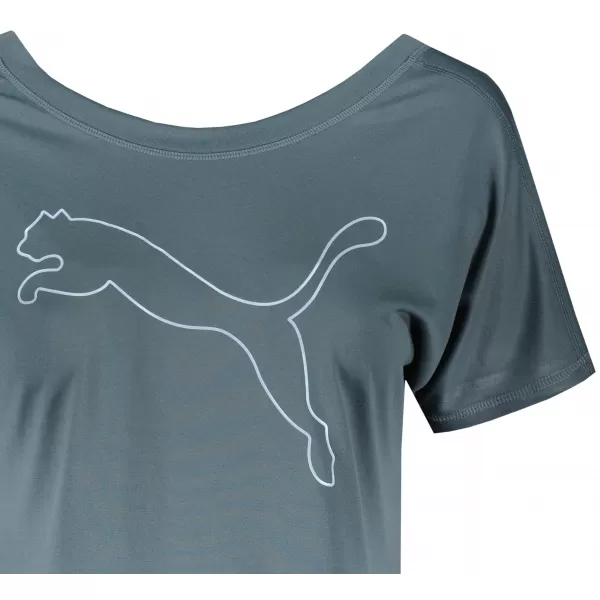  Tricou pentru femei PUMA TRAIN FAVORITE JERSEY CAT TEE 520260-42 GRI 
