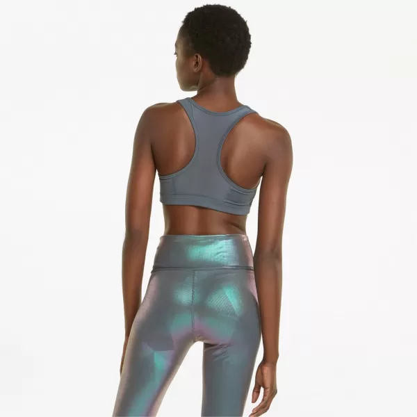  Sutien de damă PUMA MID IMPACT 4KEEPS GRAPHIC BRA PM 520306-42 GRI 
