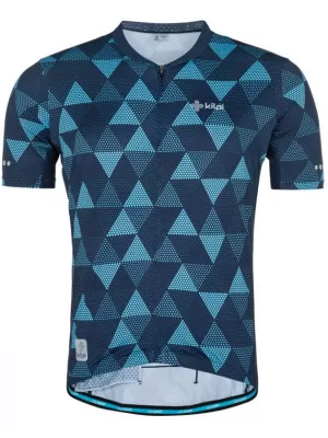 Tricou de ciclism pentru bărbați KILPI SALETTA-M RM0313KI ALBASTRU ÎNCHIS