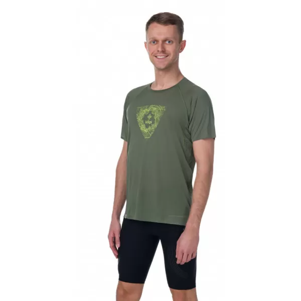  Tricou funcțional pentru bărbați KILPI WYLDER-M RM0320KI KAKI 
