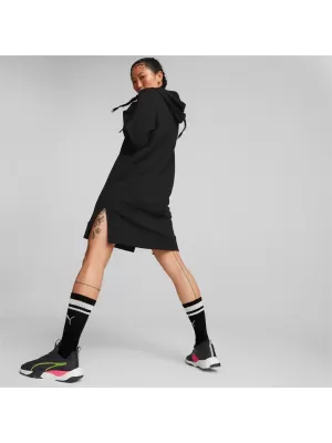 Hanorac de dama PUMA HER HOODED DRESS 670817-01 NEGRU