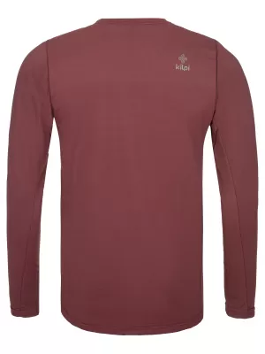 Tricou funcțional pentru bărbați KILPI SPOLETO-M RM0319KI ROȘU ÎNCHIS