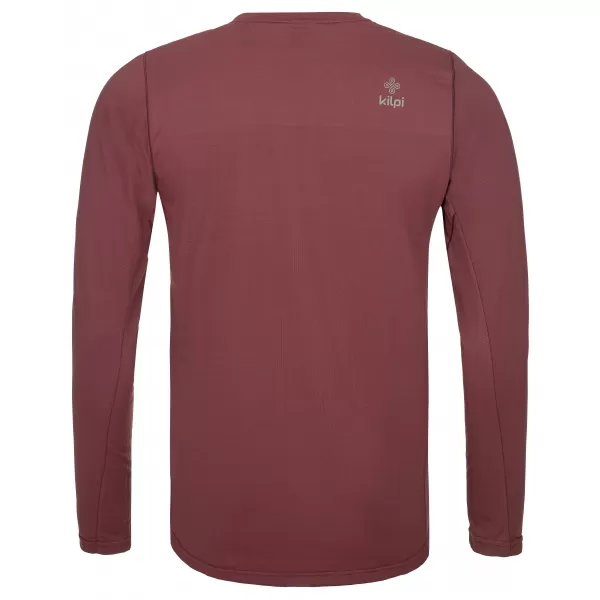  Tricou funcțional pentru bărbați KILPI SPOLETO-M RM0319KI ROȘU ÎNCHIS 