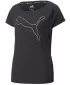 Tricou pentru femei PUMA TRAIN FAV JERSEY CAT TEE 522420-01 NEGRU