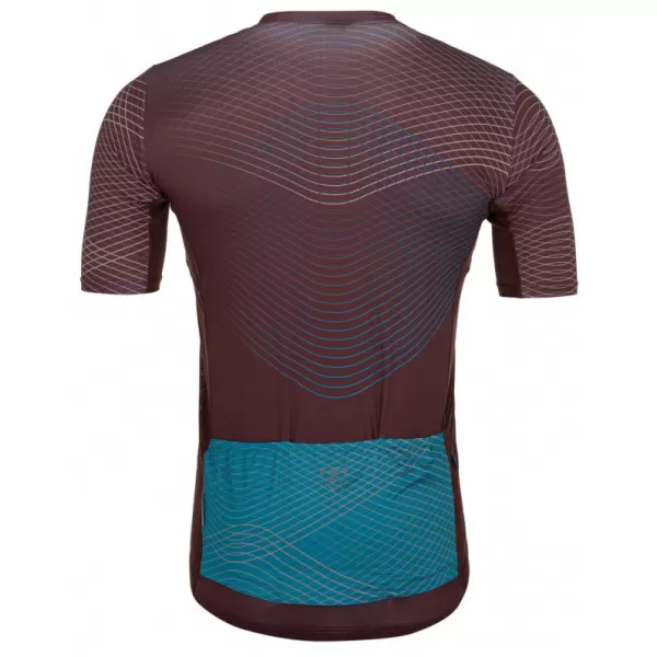  Tricou de ciclism pentru bărbați KILPI NERITO-M RM0310KI ROȘU ÎNCHIS 