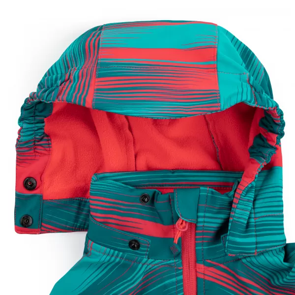  Jachetă softshell pentru fetiță KILPI RAVIA-J RJ0515KI TURCOAZ 