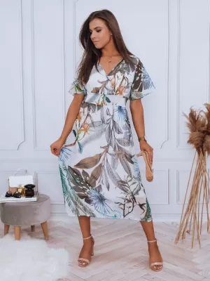 Rochie DSTREET EY1780 GRI DESCHIS