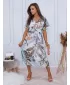 Rochie DSTREET EY1780 GRI DESCHIS