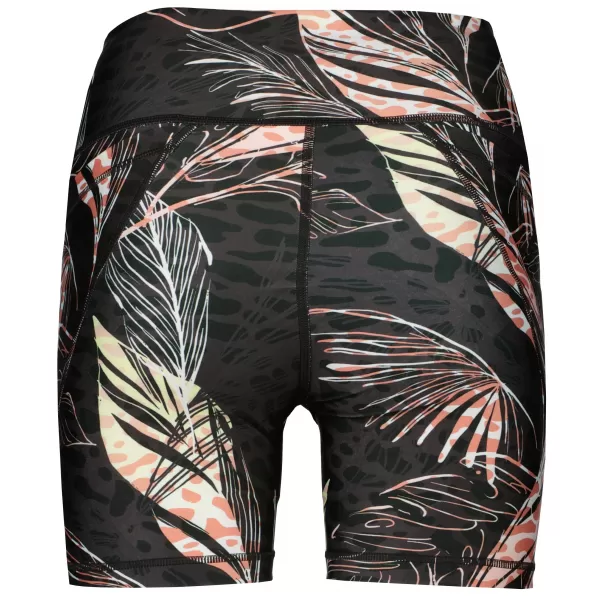  Pantaloni scurți de damă PUMA TRAIN TREND AOP EVERSCULPT HIGH WAIST 5 TIGHT SHORT 521610-01 NEGRU 