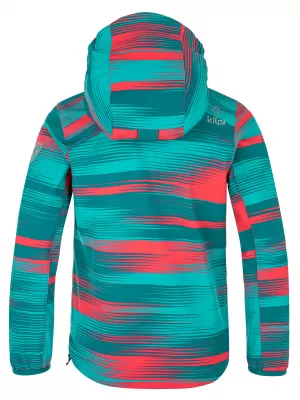 Jachetă softshell pentru fetiță KILPI RAVIA-J RJ0515KI TURCOAZ