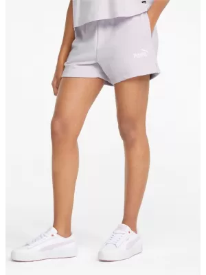 Pantaloni scurți de damă PUMA ESS 4 SWEAT SHORTS TR (S) 586825-17 VIOLET