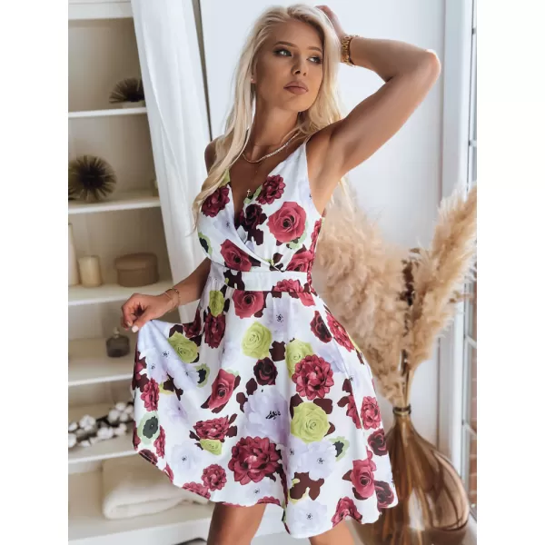 Rochie DSTREET SERENITY EY1800z ALB -PINK 