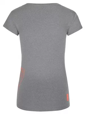 Tricou funcțional de damă KILPI LISMAIN-W RL0304KI GRI DESCHIS