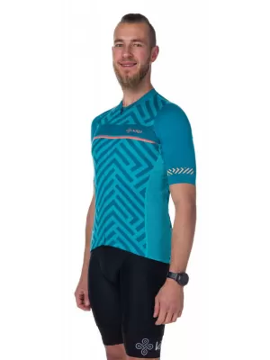 Tricou de ciclism pentru bărbați KILPI TINO-M RM0314KI TURCOAZ