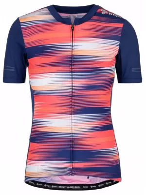 Tricou de ciclism pentru femei KILPI MOATE-W RL0325KI ALBASTRU ÎNCHIS