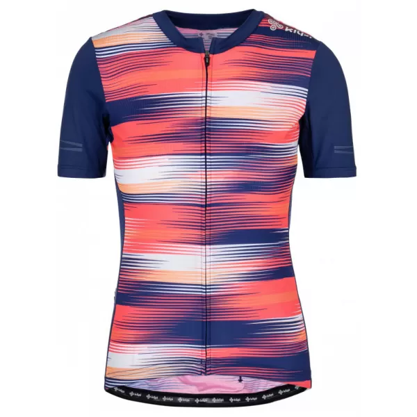  Tricou de ciclism pentru femei KILPI MOATE-W RL0325KI ALBASTRU ÎNCHIS 
