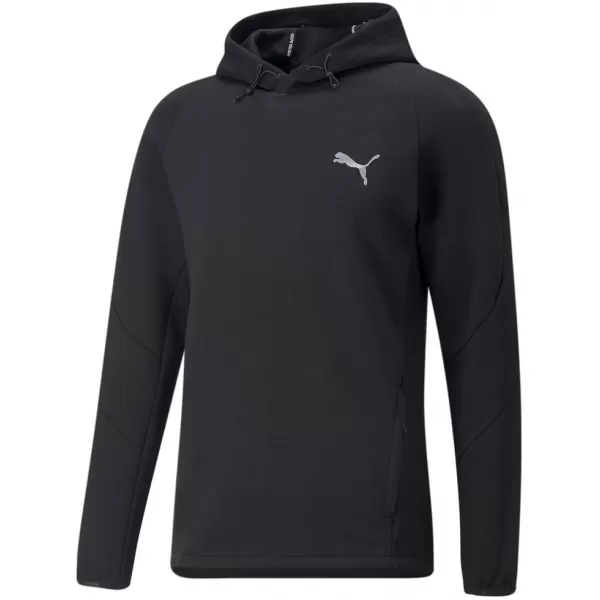  Hanorac pentru bărbați PUMA EVOSTRIPE HOODIE 849914-01 NEGRU 