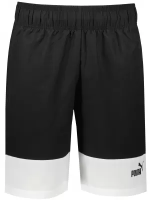 Pantaloni scurți pentru bărbați PUMA POWER COLORBLOCK WOVEN SHORTS 9 848819-01 NEGRU