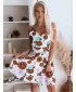 Rochie DSTREET SERENITY EY1801z BÍLOVÍN