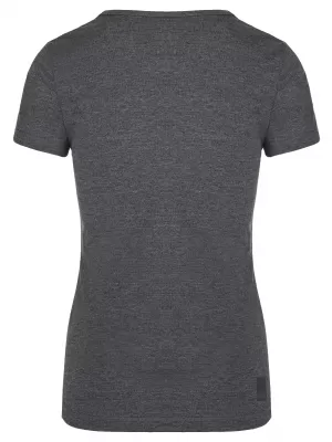 Tricou funcțional de damă KILPI GAROVE-W RL0303KI GRI ÎNCHIS