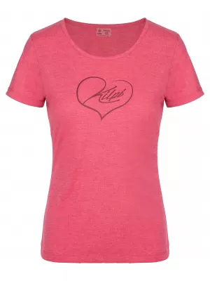 Tricou funcțional de damă KILPI GAROVE-W RL0303KI ROZ