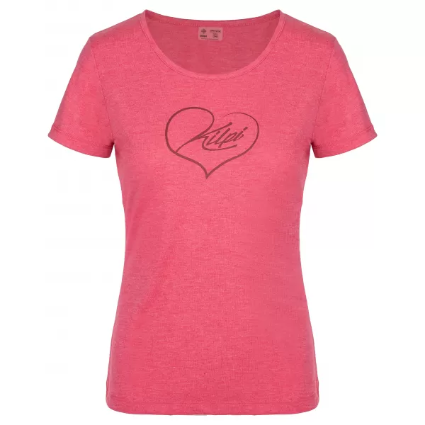  Tricou funcțional de damă KILPI GAROVE-W RL0303KI ROZ 