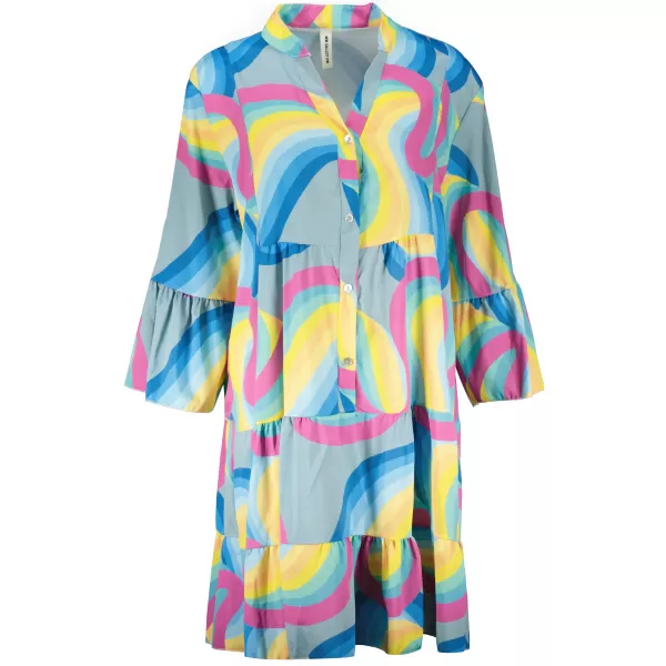  Rochie DSTREET EY2042 ALBASTRU DESCHIS 