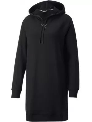 Hanorac de dama PUMA HER HOODED DRESS 670817-01 NEGRU