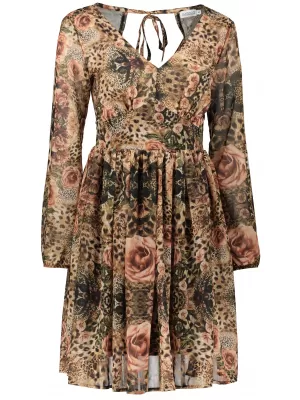 Rochie pentru femei NOMOCO 357-2 NOMOCO1 BROWN