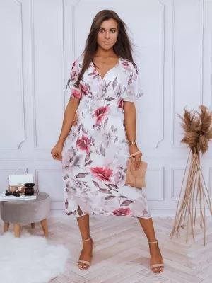 Rochie DSTREET EY1776 ALB/ROZ